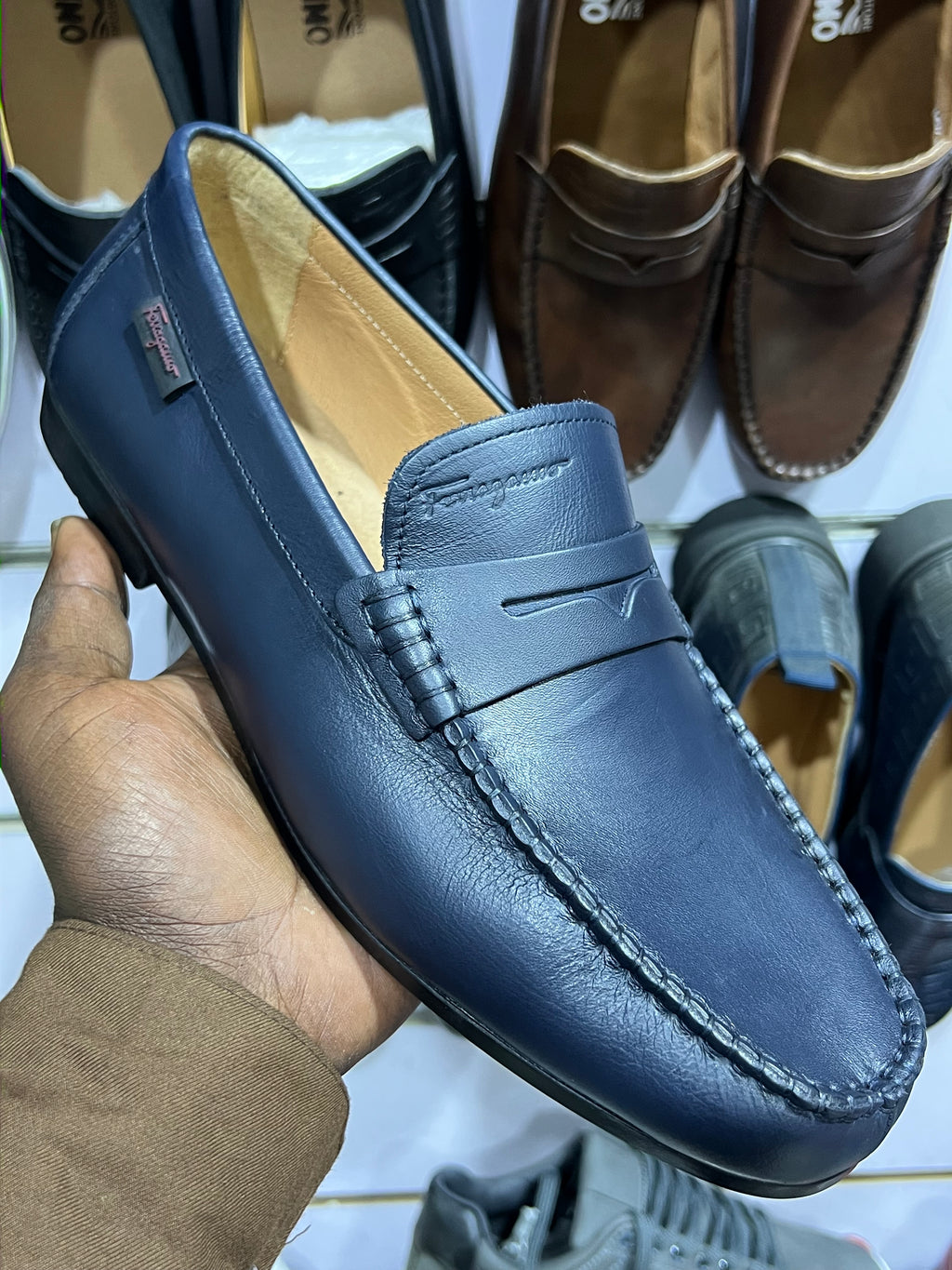 Mocassins Cuire