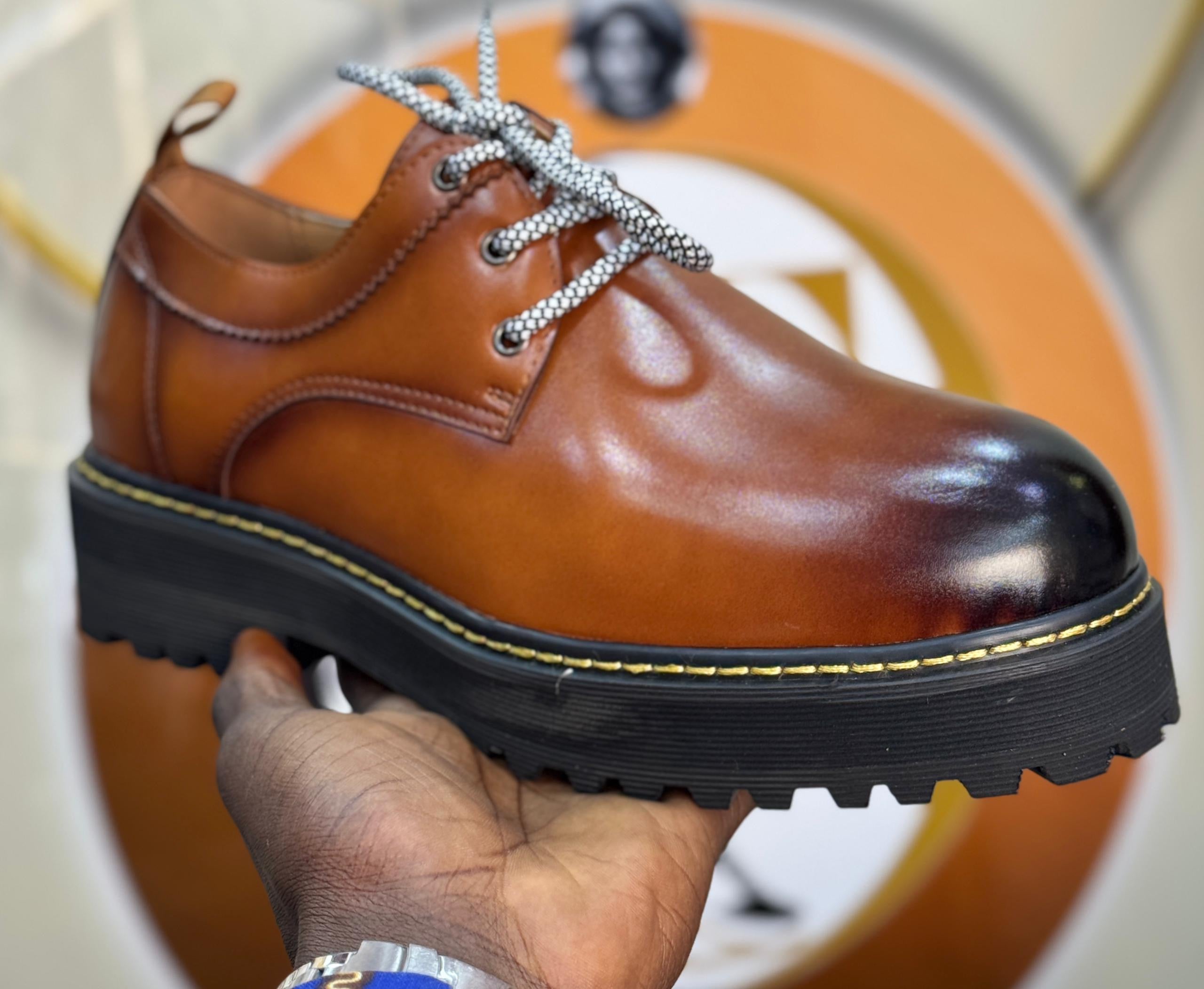 Chaussure Boots Cuire