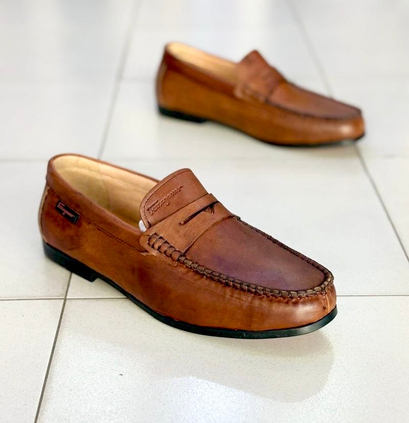 Mocassins Cuire