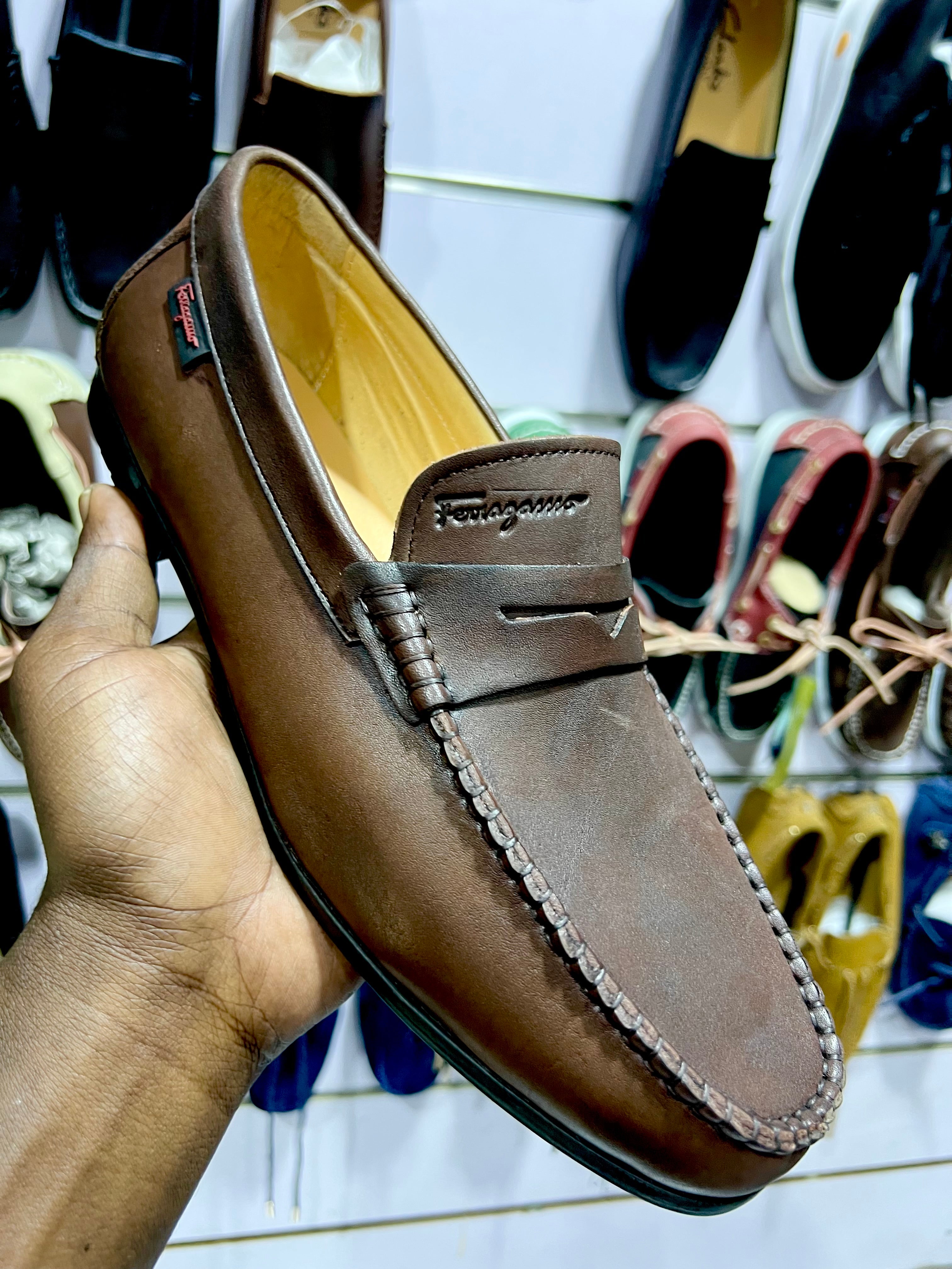 Mocassins Cuire