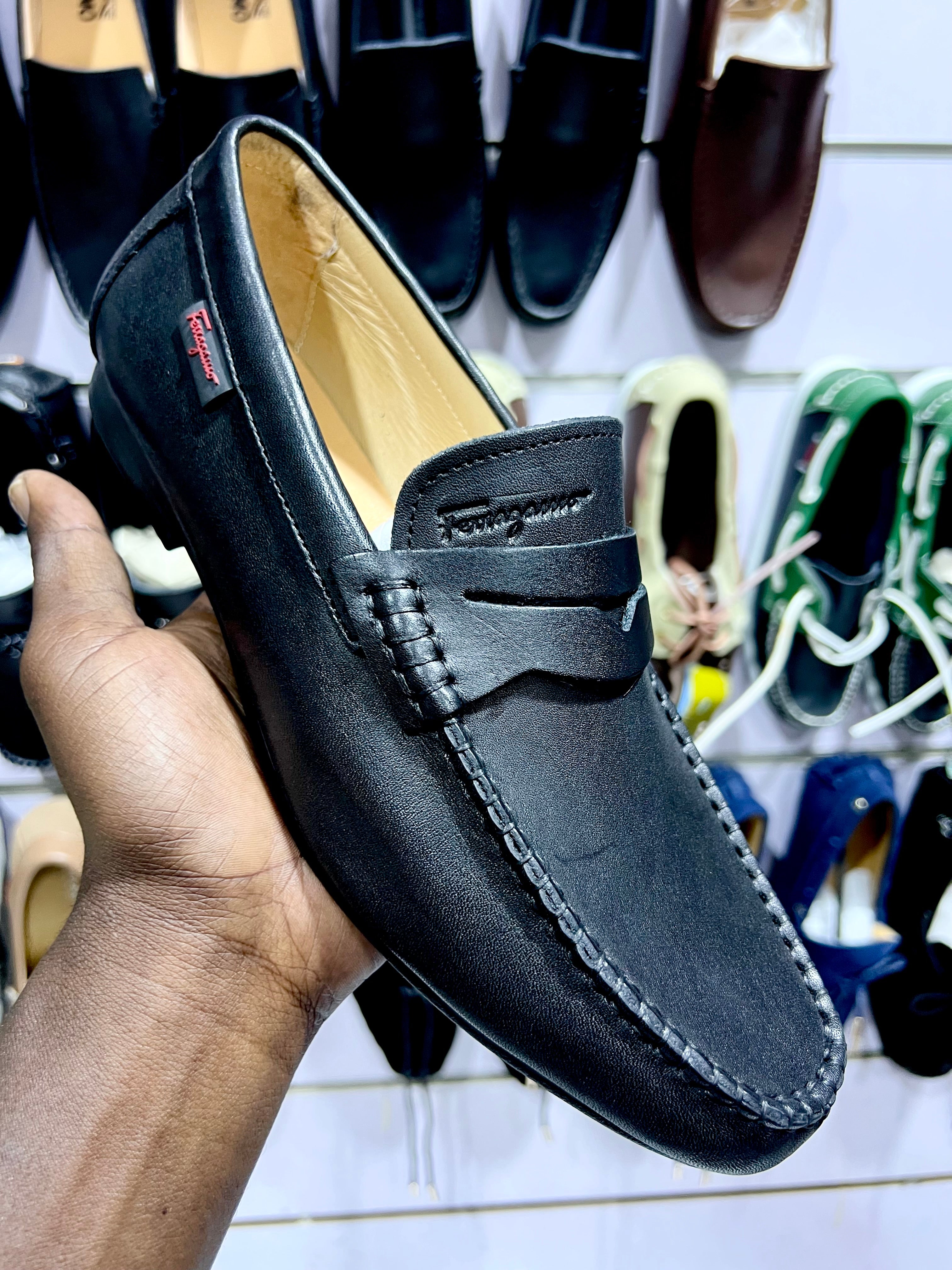 Mocassins Cuire